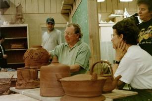 Making pots!